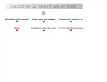Tablet Screenshot of epilepsiemuseum.de